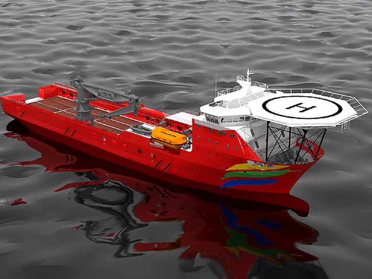 Ghenova Brasil apresenta novos desenhos de navios de apoio offshore