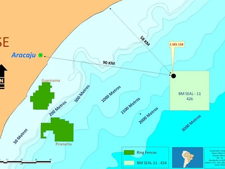 Petrobras descobre nova acumulação de petróleo na área de Farfan na Bacia de Sergipe