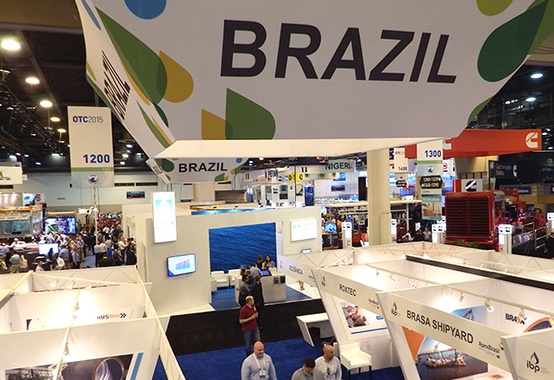 Pavilhão Brasil completa 15 anos na OTC Pavilhão Brasil completa 15 anos na OTC