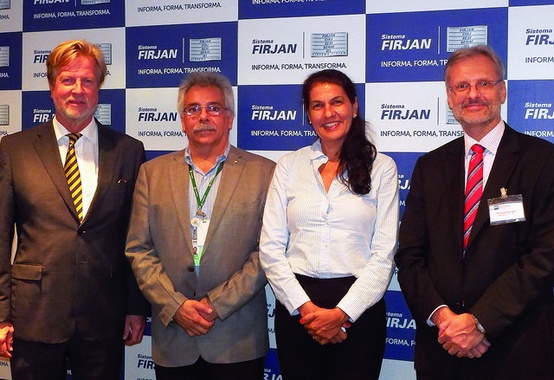 Câmara de Comércio Brasil-Alemanha promove palestra no RJ Câmara de Comércio Brasil-Alemanha promove palestra no RJ