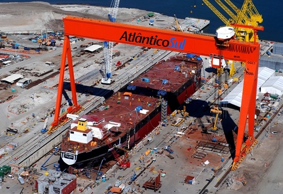 Brasil é o quarto maior construtor naval do mundo Brasil é o quarto maior construtor naval do mundo