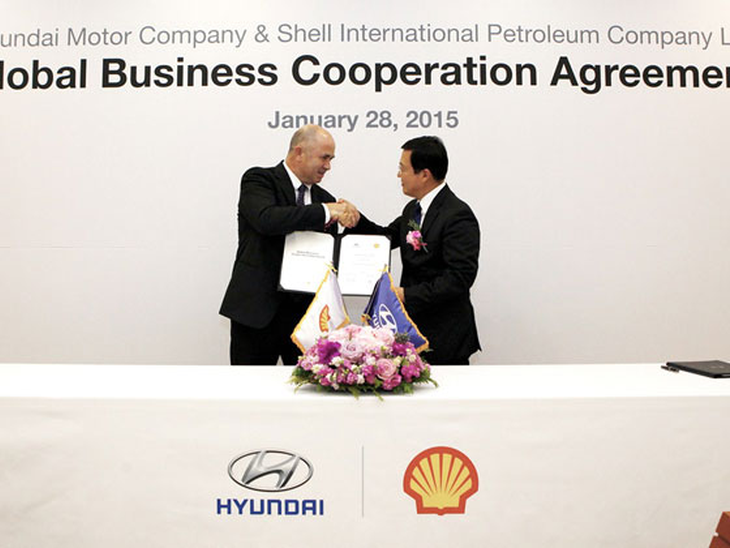 Shell e Hyundai estendem parceria global por mais cinco anos