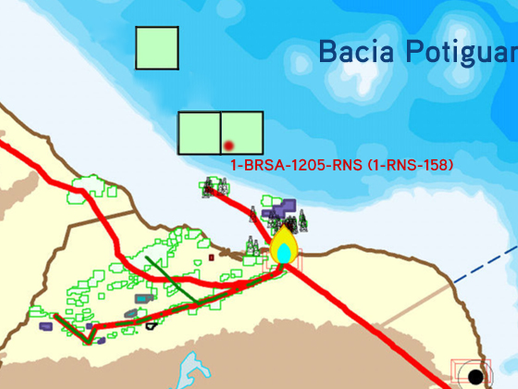 Petrobras comprova descoberta em águas profundas na Bacia Potiguar