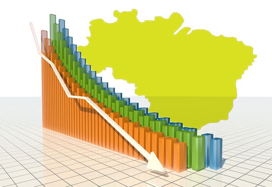 PIB recua 0,2% e chega a R$ 1,408 trilhão no 1º trimestre de 2015 PIB recua 0,2% e chega a R$ 1,408 trilhão no 1º trimestre de 2015