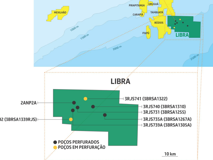 Novo poço em Libra confirma descoberta de petróleo de boa qualidade