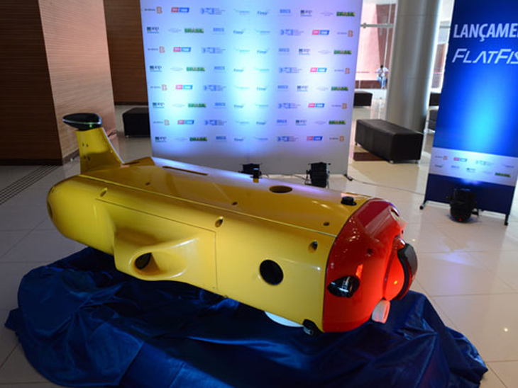 BG Brasil, SENAI Cimatec e EMBRAPII lançam o veículo autônomo submarino FlatFish