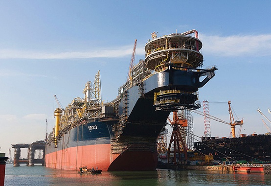 FPSO OSX-3 é batizado em Cingapura FPSO OSX-3 é batizado em Cingapura