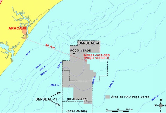 Petrobras descobre nova acumulação de petróleo na Bacia de Sergipe Petrobras descobre nova acumulação de petróleo na Bacia de Sergipe