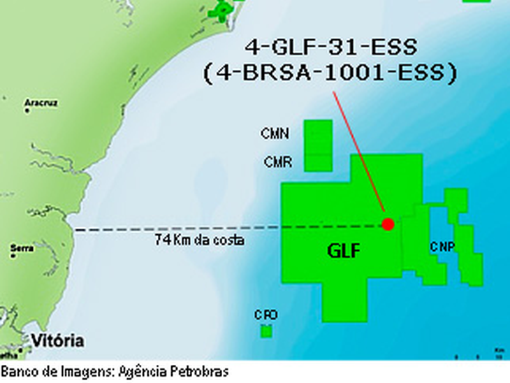 Petrobras anuncia descoberta de óleo leve e gás no Campo de Golfinho