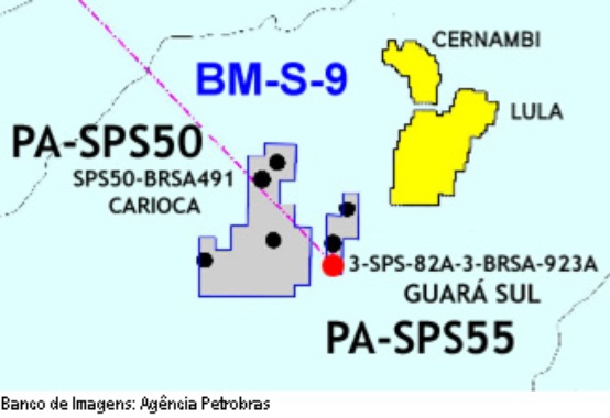 Teste confirma continuidade da acumulação de Guará Teste confirma continuidade da acumulação de Guará