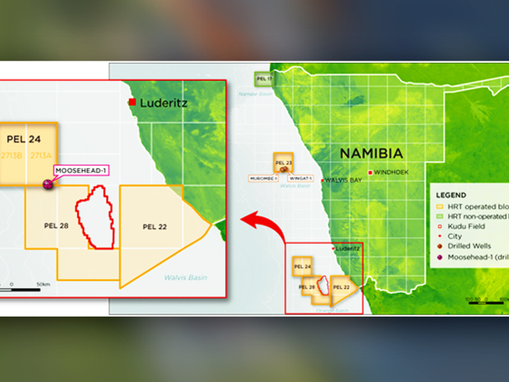 HRT anuncia poço seco na Namíbia