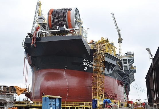 FPSO Cidade de São Paulo tem construção finalizada FPSO Cidade de São Paulo tem construção finalizada