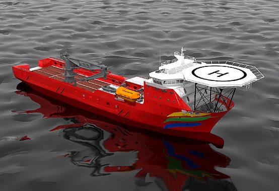 Ghenova Brasil apresenta novos desenhos de navios de apoio offshore Ghenova Brasil apresenta novos desenhos de navios de apoio offshore