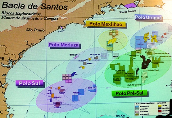 Petrobras reavalia logística para Bacia de Santos Petrobras reavalia logística para Bacia de Santos