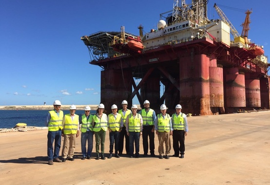 Porto do Açu recebe visita da ANP, Onip e Firjan Porto do Açu recebe visita da ANP, Onip e Firjan