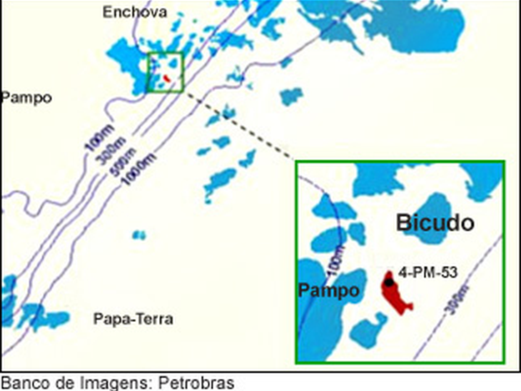 Petrobras descobre petróleo em águas rasas na Bacia de Campos
