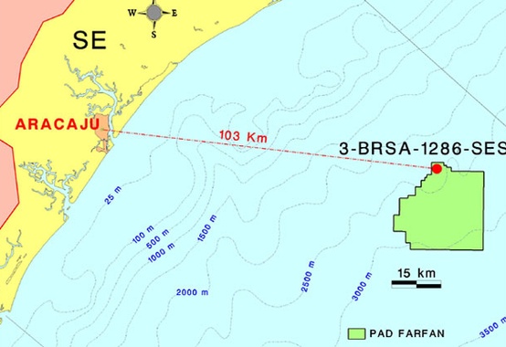 Petrobras confirma extensão de acumulação na Bacia de Sergipe Petrobras confirma extensão de acumulação na Bacia de Sergipe