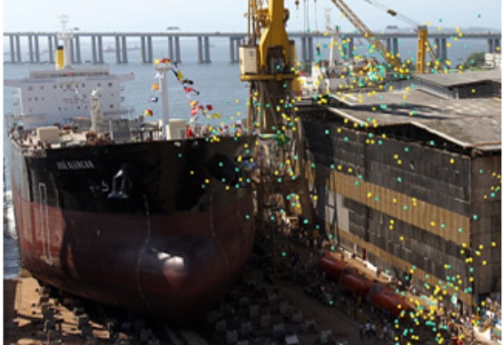 Transpetro lança ao mar o navio de produtos "José Alencar" Transpetro lança ao mar o navio de produtos "José Alencar"