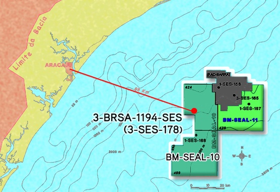 Petrobras confirma potencial da área de Moita Bonita Petrobras confirma potencial da área de Moita Bonita