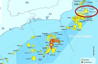 Petrobras coloca à venda os campos de Albacora e Albacora Leste, na Bacia de Campos
