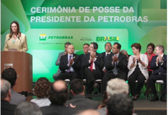 Graça Foster toma posse como presidente da Petrobras Graça Foster toma posse como presidente da Petrobras
