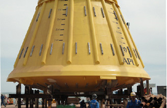 Equipamento do sistema de ancoragem do FPSO OSX-1 chega ao RJ