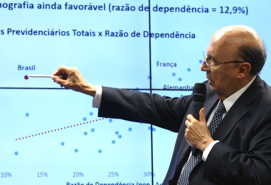 Governo espera um PIB de 3,5% a 4% para 2017 ao concluir as reformas, diz Meirelles a investidores Governo espera um PIB de 3,5% a 4% para 2017 ao concluir as reformas, diz Meirelles a investidores