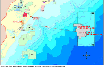 Petrobras conclui a perfuração de poço na área de Barra, na Bacia Sergipe-Alagoas