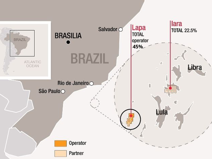 Por US$ 49,4 milhões, Petrobras conclui venda de sua participação no campo de Lapa no pré-sal da Bacia de Santos