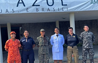 Integrante da Guarda Portuária da PortosRio é a primeira mulher da categoria no Brasil a participar de curso da Marinha para missões de paz da ONU