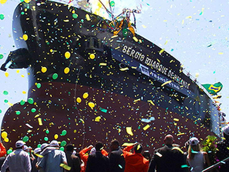 3º navio do Promef é lançado hoje