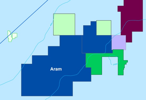 Petrobras tem interesse nas áreas de Aram, Norte de Brava e Sudoeste de Sagitário na 6ª Rodada do Pré-sal Petrobras tem interesse nas áreas de Aram, Norte de Brava e Sudoeste de Sagitário na 6ª Rodada do Pré-sal
