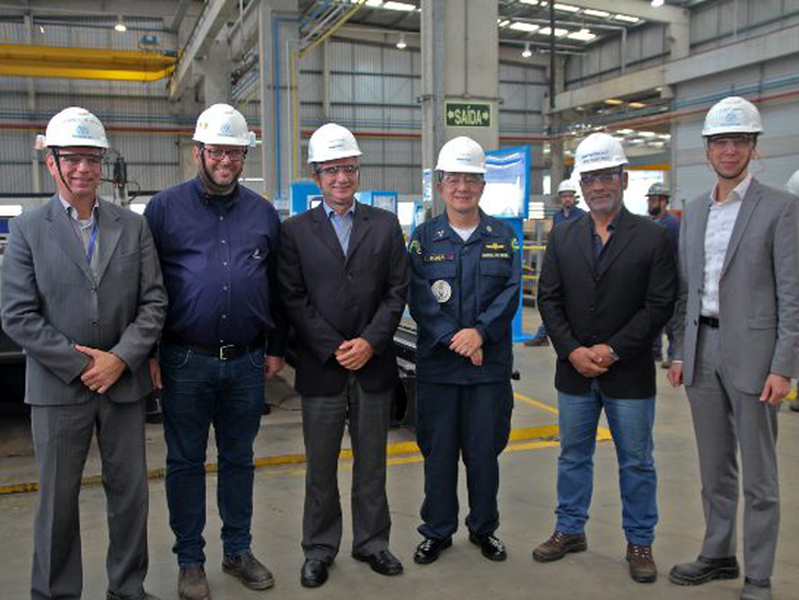 Programa Fragatas Classe Tamandaré: primeiro corte de aço marca início da construção da segunda fragata