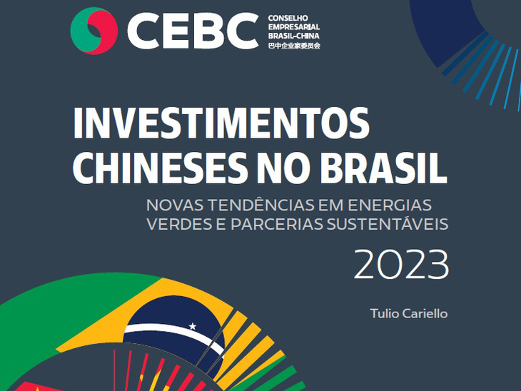 Investimentos chineses crescem 33% no Brasil em 2023, com foco em energias verdes e carros elétricos