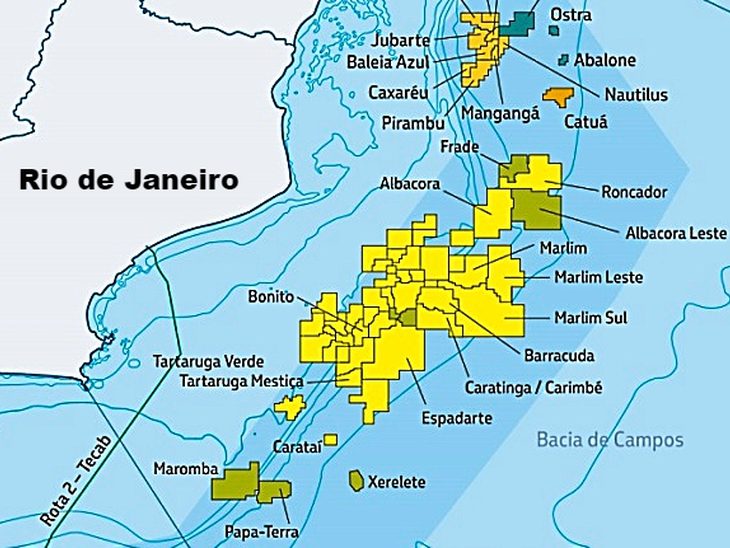 Petrobras inicia venda de 50% de sua participação nas concessões de Marlim, Voador, Marlim Leste e Marlim Sul na BC