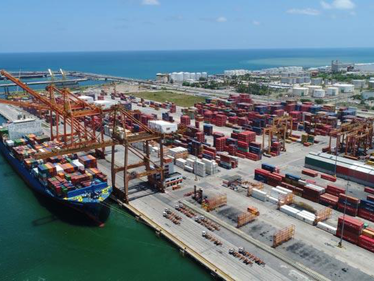 Terminal de granéis sólidos volta no Porto de Suape