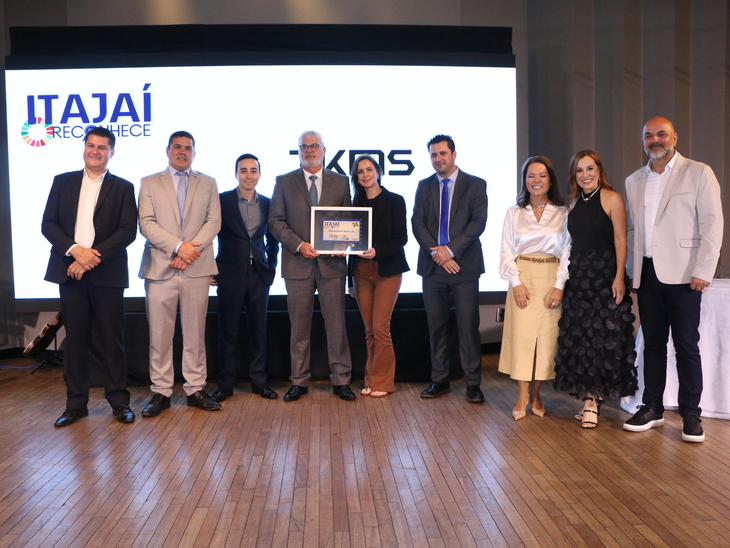 TKMS Estaleiro Brasil Sul é reconhecida com a certificação Selo Social de Itajaí pelo terceiro ano consecutivo