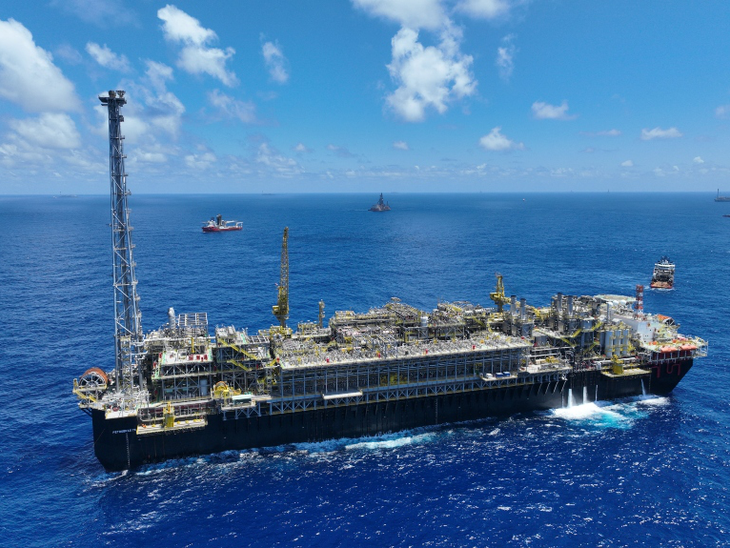 Com a FPSO P-78, Petrobras inicia produção de Búzios 6