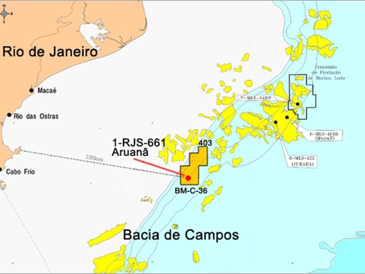 Petrobras encontra mais petróleo leve na Bacia de Campos