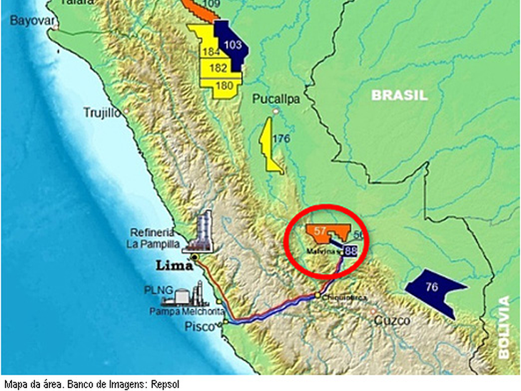 Repsol e Petrobras fazem importante descoberta de gás no Peru