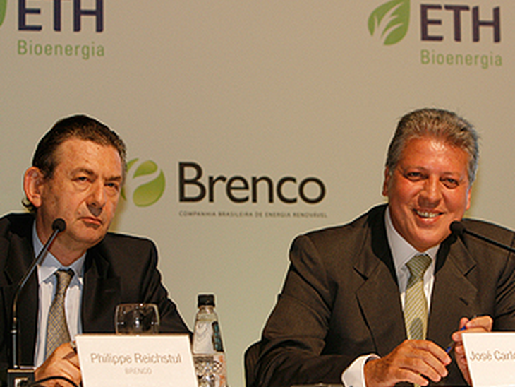 Associação entre ETH e Brenco cria empresa líder em bioenergia