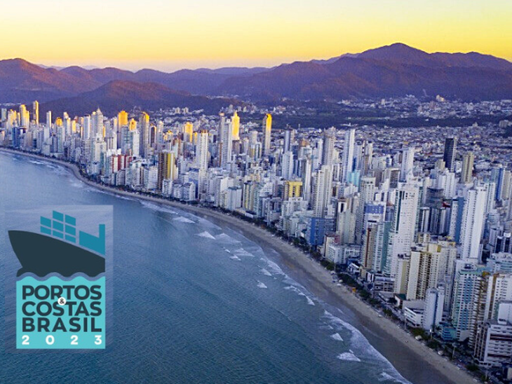 Santa Catarina: Portos & Costas Brasil  2023 reúne players da engenharia costeira e portuária, navegação, dragagem e áreas correlatas