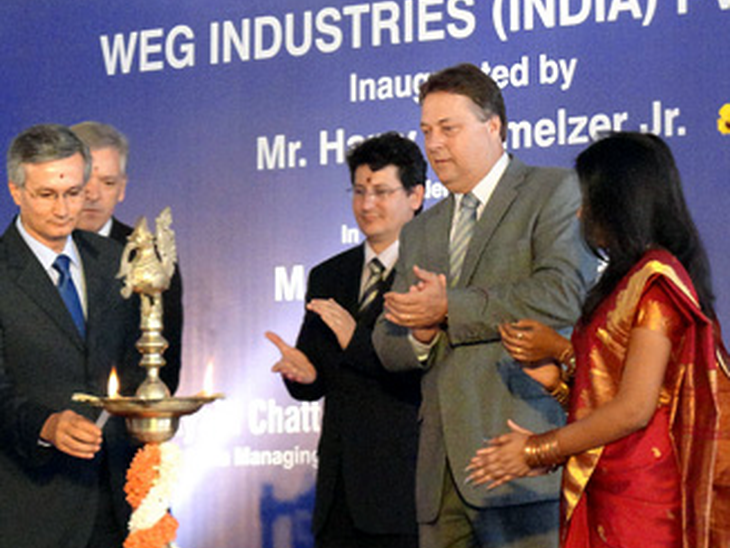 WEG inaugura fábrica na Índia
