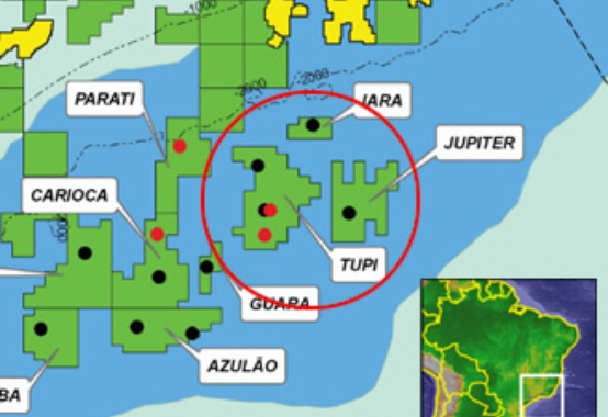 Novo poço de Tupi confirma potencial de petróleo leve Novo poço de Tupi confirma potencial de petróleo leve