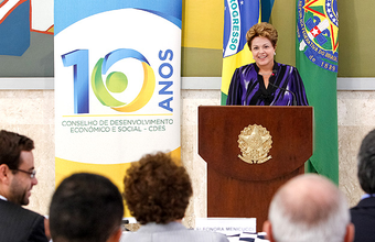 No encerramento da reunião do CDES, Dilma defende redução de taxas