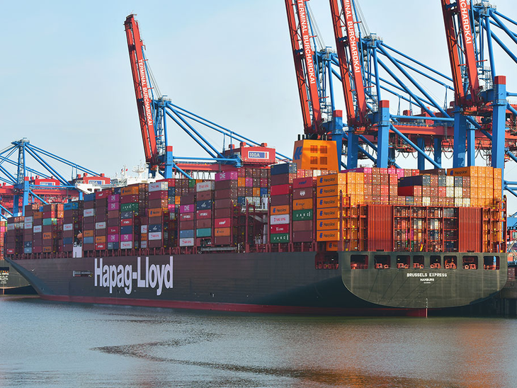 Hapag-Lloyd obtém receita de US$ 1,8 bilhão no segundo trimestre