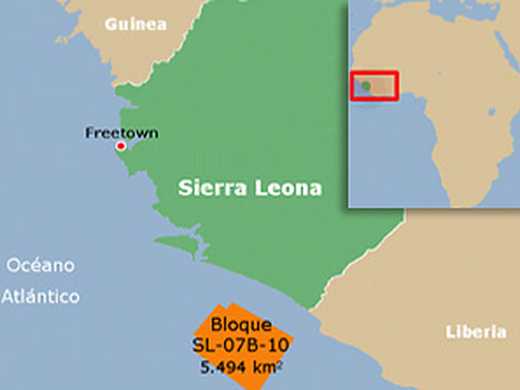 Repsol realiza sua segunda descoberta em Serra Leoa