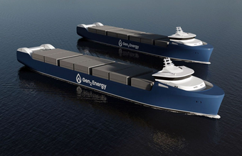 Gen2 Energy da Noruega desenvolve navio para transportar hidrogênio em contêineres