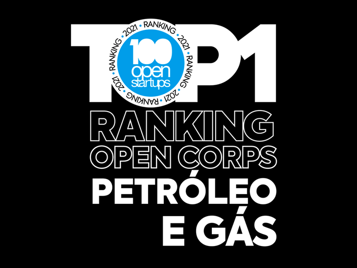 No Ranking TOP Open Corps 2021, Petrobras, Ultragaz, Ocyan, Comgás e Eneva são as TOP 5 na categoria Petróleo e Gás