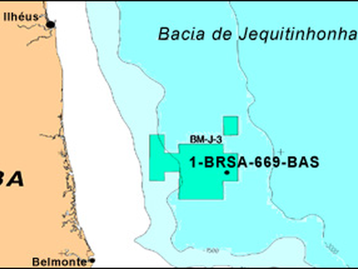 Petrobras anuncia descoberta na Bacia do Jequitinhonha 